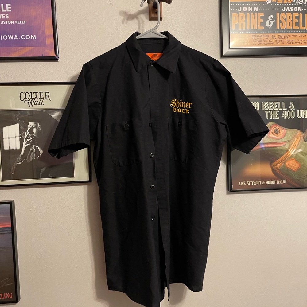 Red Kap Shiner Bock Brewery Shirt